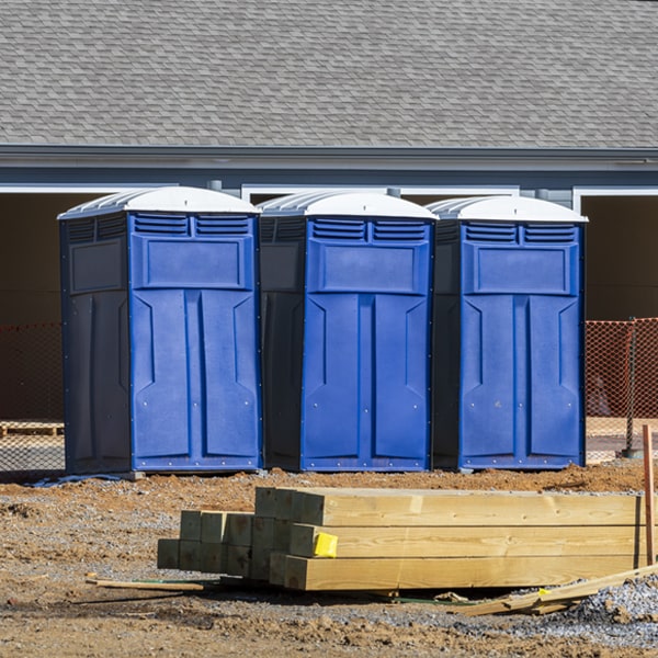 can i customize the exterior of the porta potties with my event logo or branding in Gun Plain Michigan